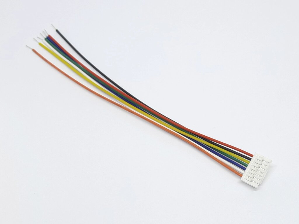 Роз'єм GH1.25 одинарний 7pin з проводами 10 см від компанії Кладова Майстра на Закупка - фото 1