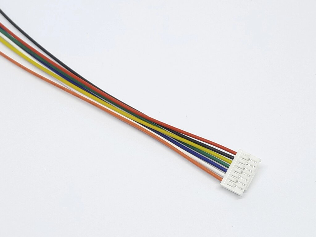 Роз'єм GH1.25 одинарний 7pin з проводами 30 см від компанії Кладова Майстра на Закупка - фото 1