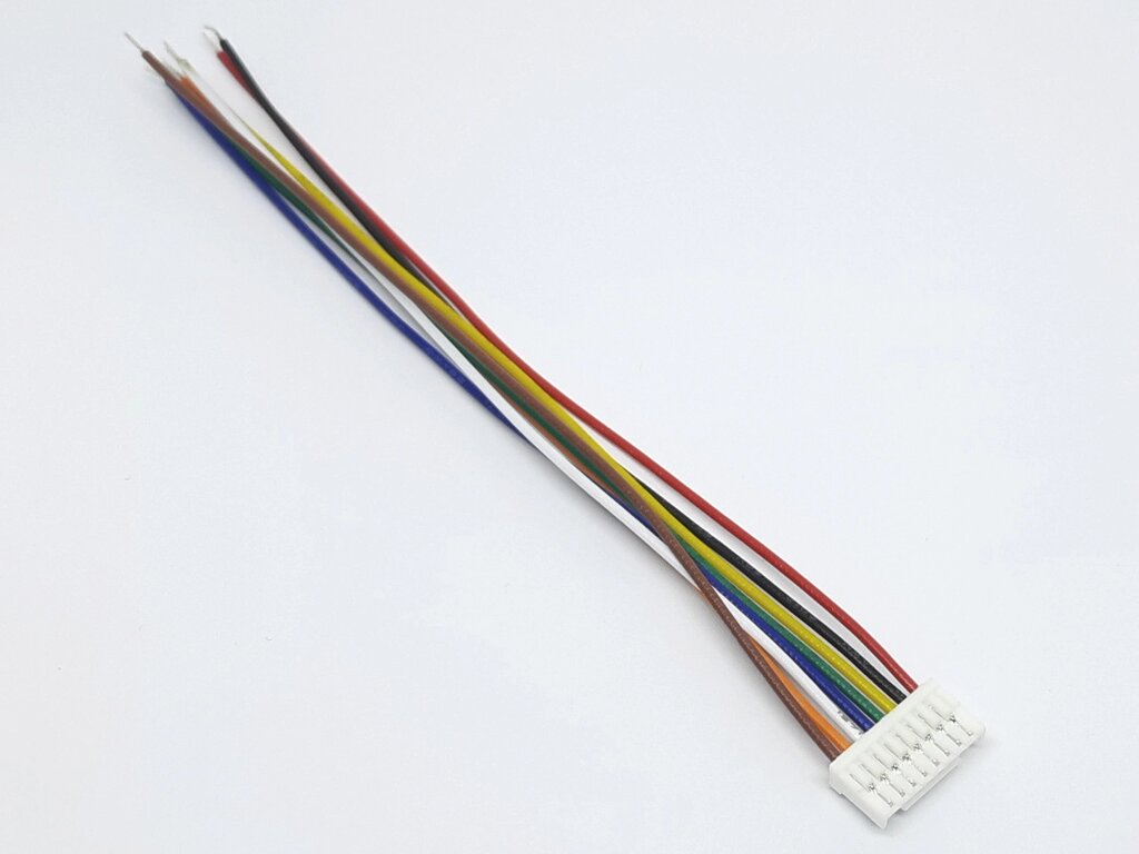 Роз'єм GH1.25 одинарний 8pin з проводами 10 см від компанії Кладова Майстра на Закупка - фото 1