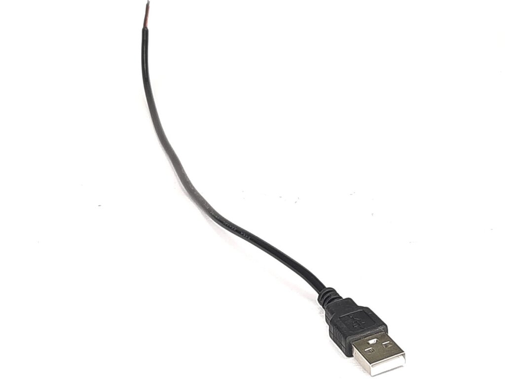 USB штекер з дротом 30 см від компанії Кладова Майстра на Закупка - фото 1