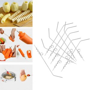 Комплект ножів для карвінгу і фарширування овочів, картоплі, кабачків, моркви 20 см (10 штук)