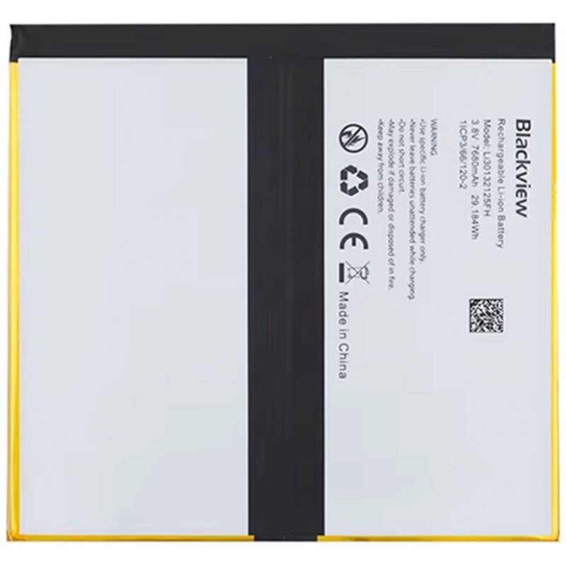 Акумулятор для планшета Blackview Tab 16 / Li30132125FH / 7680 mAh від компанії Інтернет-магазин VNGSM - фото 1