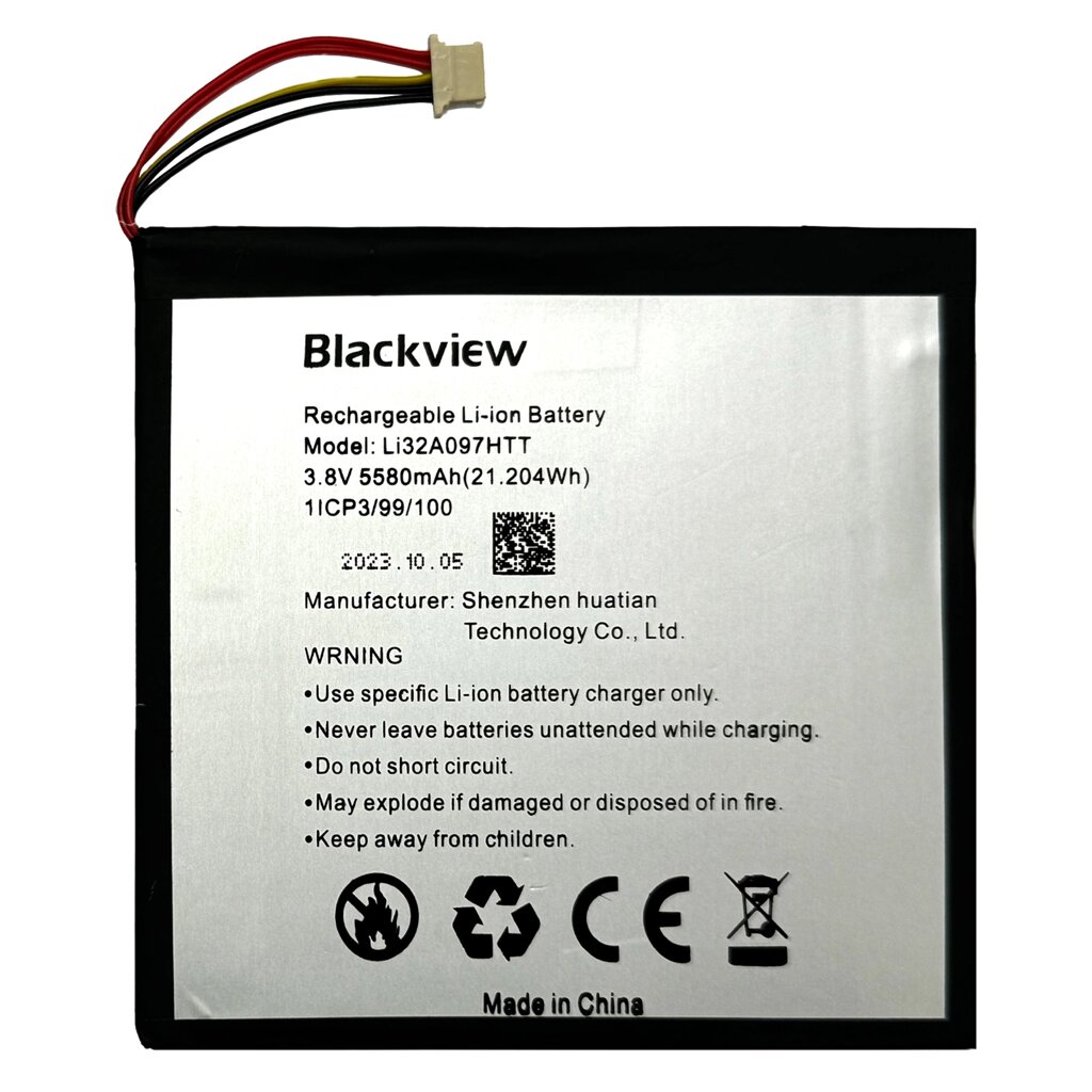 Акумулятор для планшета Blackview Tab 5 / Tab 6 / Li32A097HTT / 5580 mAh від компанії Інтернет-магазин VNGSM - фото 1