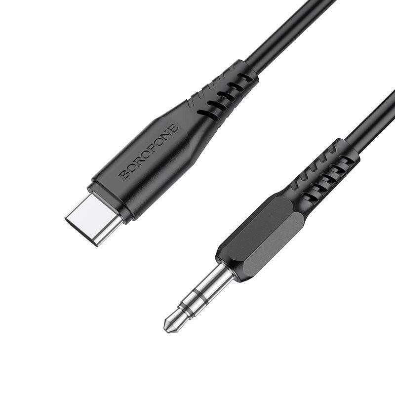AUX-Кабель BOROFONE BL8 Type-C/1m black від компанії Інтернет-магазин VNGSM - фото 1