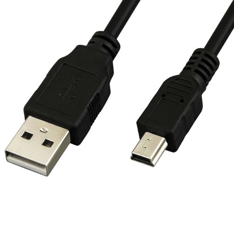 Кабель USB 2.0 - mini USB (AM/Mini 5 pin) Чорний 1.5м від компанії Інтернет-магазин VNGSM - фото 1