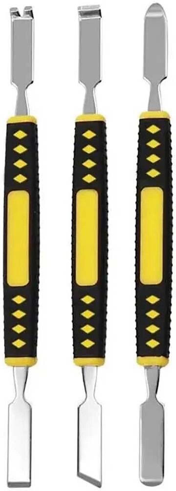 Набір лопаток TELIJIA TE-663 двосторонні, для розбирання корпусів, техніки, метал, 3 шт. від компанії Інтернет-магазин VNGSM - фото 1