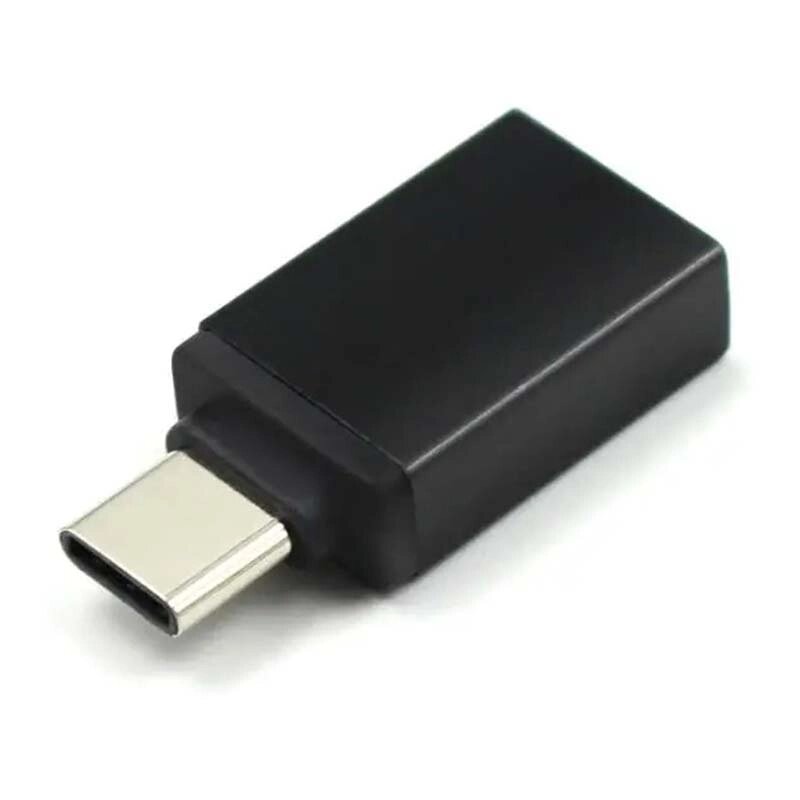 OTG перехідник USB Type-C - USB 3.0 адаптер Чорний від компанії Інтернет-магазин VNGSM - фото 1