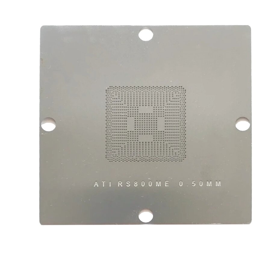 Трафарет BGA прямого нагріву ATI RS800ME (0.50mm) 90 x 90 mm від компанії Інтернет-магазин VNGSM - фото 1