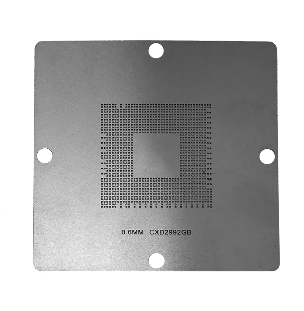 Трафарет BGA прямого нагріву CXD2992GB (0.60 mm) 90 x 90 mm від компанії Інтернет-магазин VNGSM - фото 1