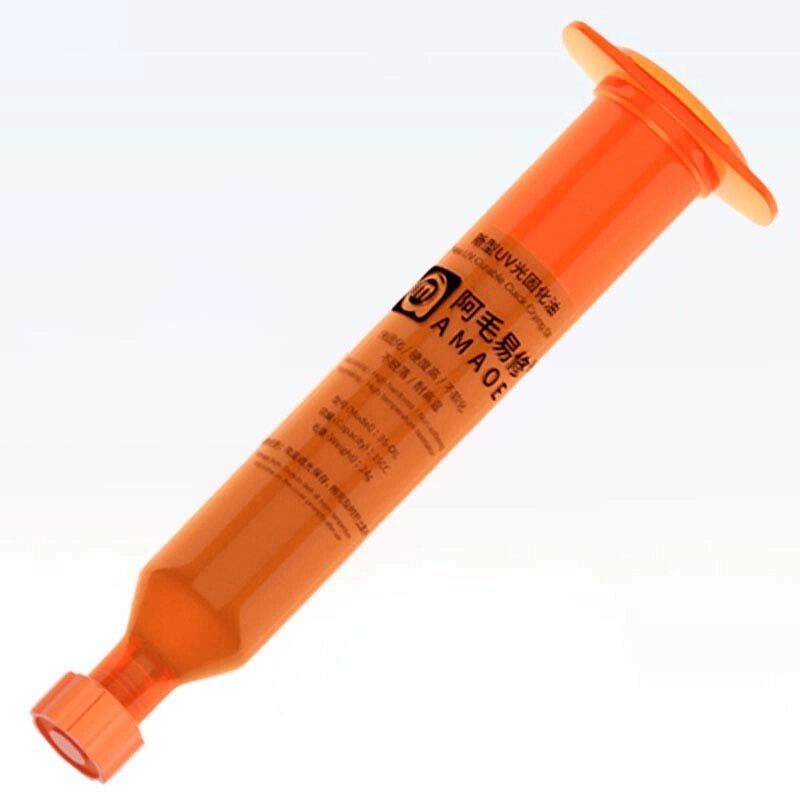 Ультрафіолетовий лак Amaoe 3S-INK-15СС, маска для ремонту плат (24g) від компанії Інтернет-магазин VNGSM - фото 1