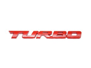 Напис (емблема) Turbo червона 96x11 (Нова) Інші товари