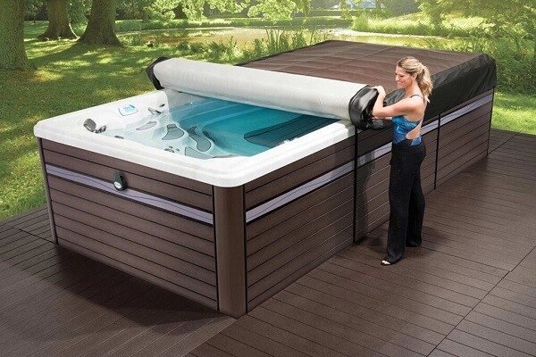 # купить выгодно SPA-Cover "улитка" крышка для плавательного спа и джакузи Roll up ##от компании## Comfort SPA - ##фото## 1