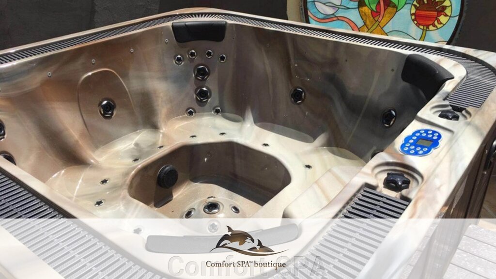 Otway Quadro (222*222*98) СПА басейн Отвей Квадро 7545 Є від компанії Comfort SPA - фото 1