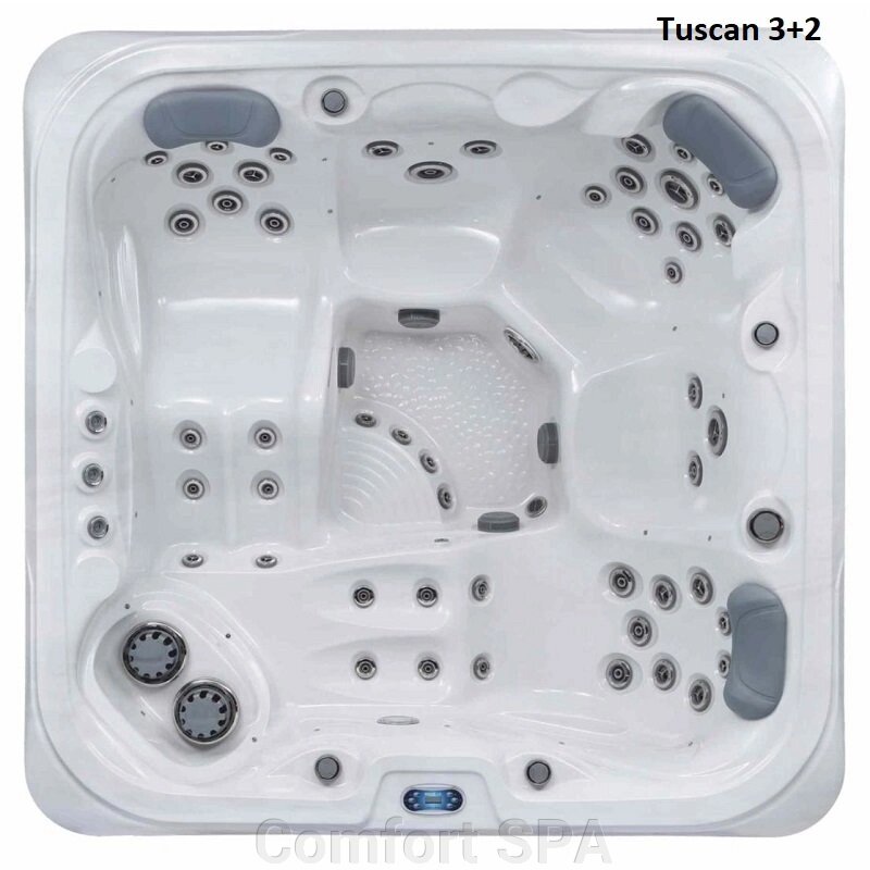 TUSCAN DEEP SPA (глибокий "тушкан" ) 230*230*100 (3+2) СПА басейн 14 580 Є-25% від компанії Comfort SPA - фото 1