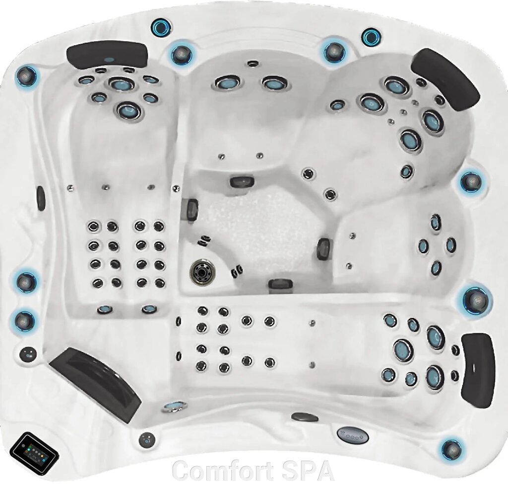 WINNIPEG SPA Canada басейн (2+3) 231*231*100 спа Вінніпег BeWell Exequtiv 18500E - 25% від компанії Comfort SPA - фото 1