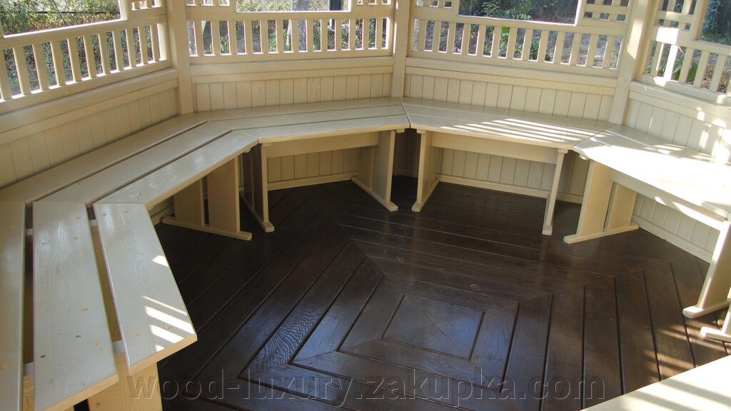 Комплект крамничок для альтанки. від компанії Альтанки Wood Luxury - фото 1