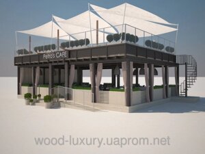 Проектування і виробництво літніх ресторанів і кафе дизайн проекти