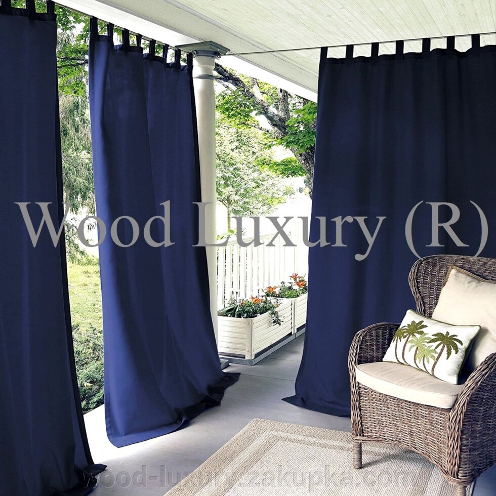 Щільні вуличні штори. від компанії Альтанки Wood Luxury - фото 1