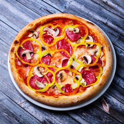 Піца Сицилійська МЕГА 50 см 845 г від компанії ПРАЦЮЄМО!Presto Pizza №1 Доставка піци і суші в Луцьку. З 10 до 21.45 - фото 1
