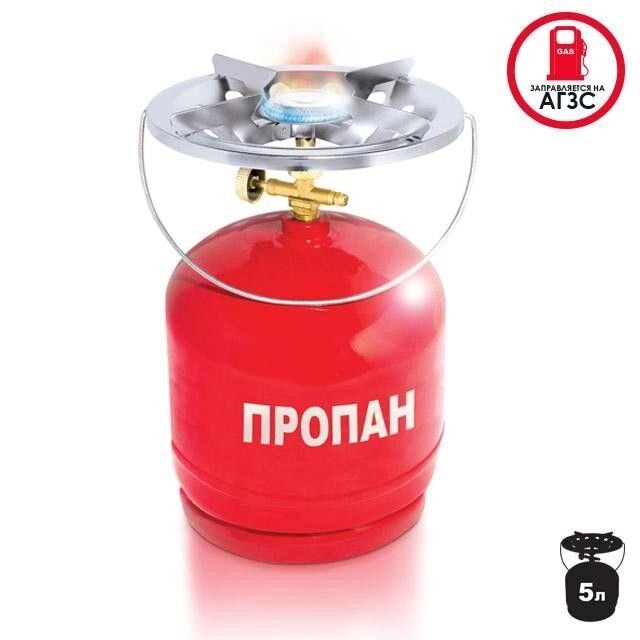 Комплект газовий кемпінговий 5 л. INTERTOOL GS-0005 ##от компании## Інтернет-магазин "STORETOOLS" - ##фото## 1