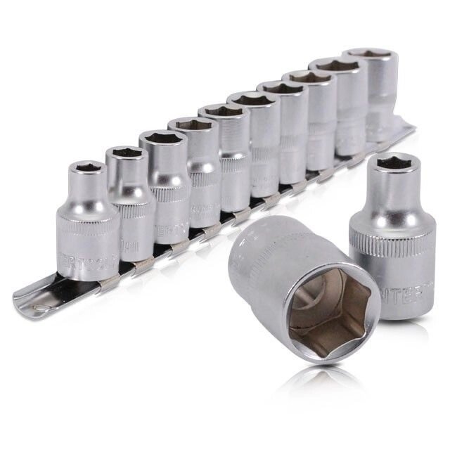 Набор головок 8-19 мм, 1/2", 10 ед. INTERTOOL ET-6012 ##от компании## Интернет-магазин "STORETOOLS" - ##фото## 1