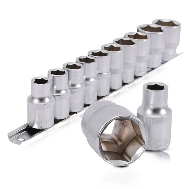 Набор головок на планке 10-24, 1/2", 10 ед. INTERTOOL ET-6011 ##от компании## Интернет-магазин "STORETOOLS" - ##фото## 1