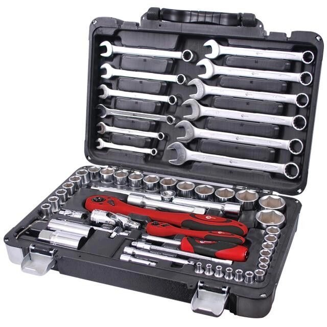 Профессиональный набор инструментов 1/4" & 1/2" 61 ед INTERTOOL ET-6061 ##от компании## Интернет-магазин "STORETOOLS" - ##фото## 1