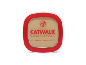 Пудра компактна W7 catwalk compact powder medium BEIGE 7г