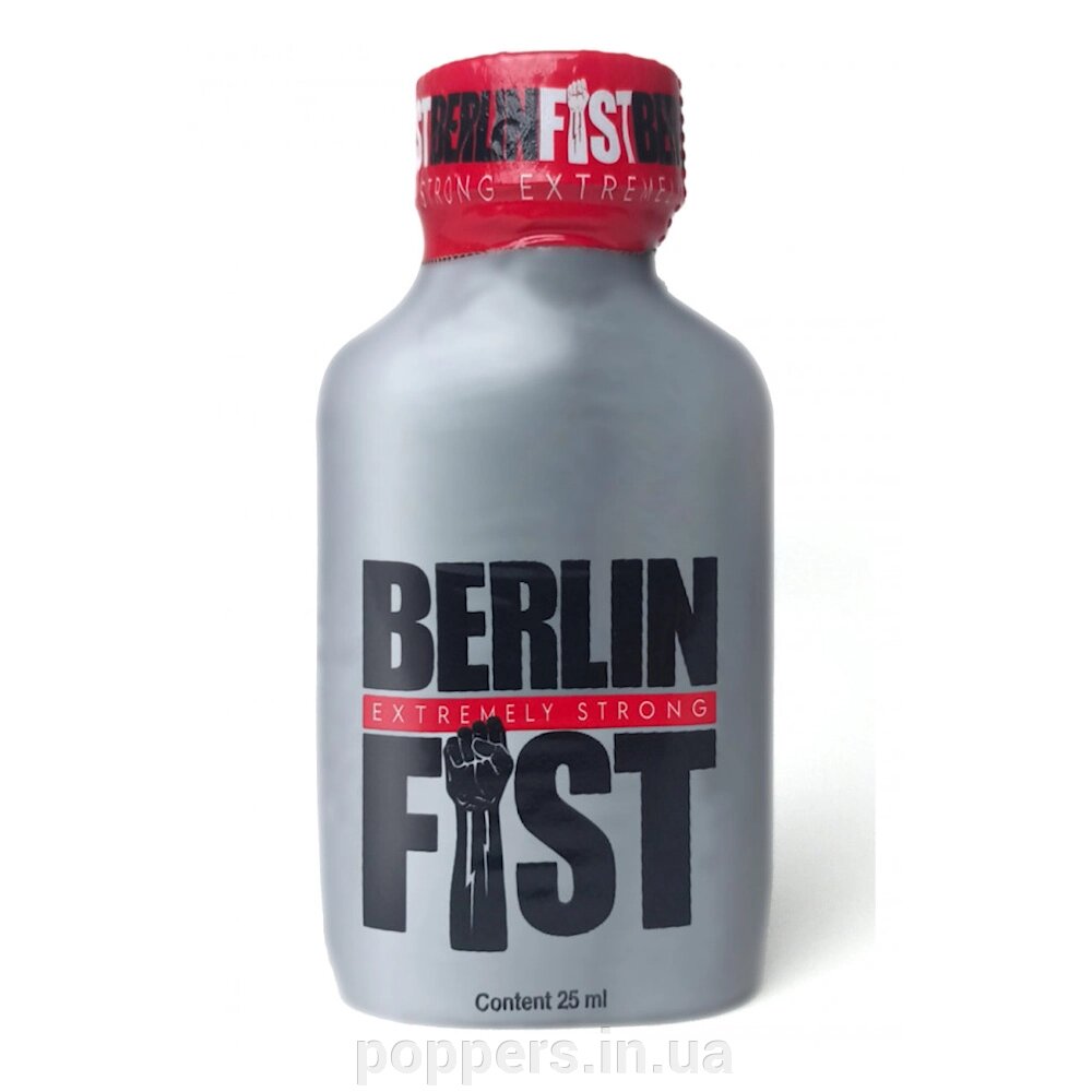Попперс / Poppers Berlin Extremely Strong Fist 25ml від компанії Попперс: інтернет-секс шоп - фото 1