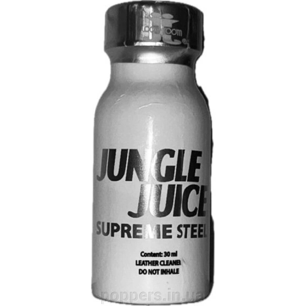 Попперс / Poppers Jungle Juice Supreme Steel Pentyl 30ml Lockerroom Канада від компанії Попперс: інтернет-секс шоп - фото 1