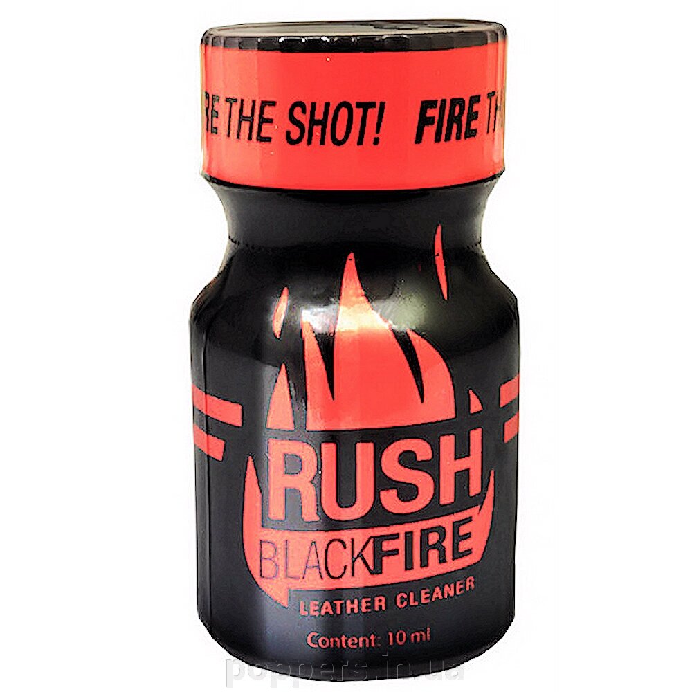 Попперс / Poppers Rush Black Fire 10ml PWD від компанії Попперс: інтернет-секс шоп - фото 1