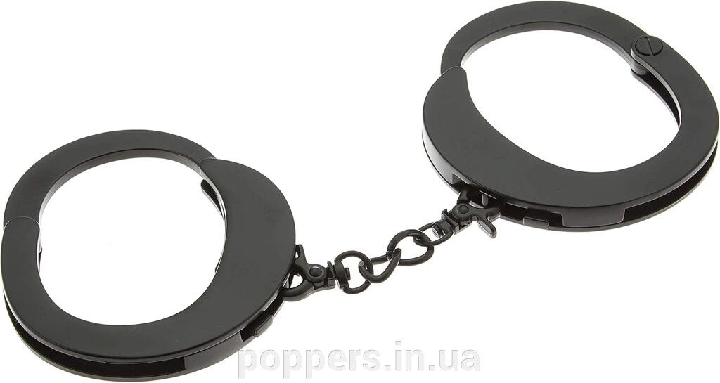 UFO Handcuffs / Наручники - Чорні: Розпаліть Ваші Фантазії від компанії Попперс: інтернет-секс шоп - фото 1