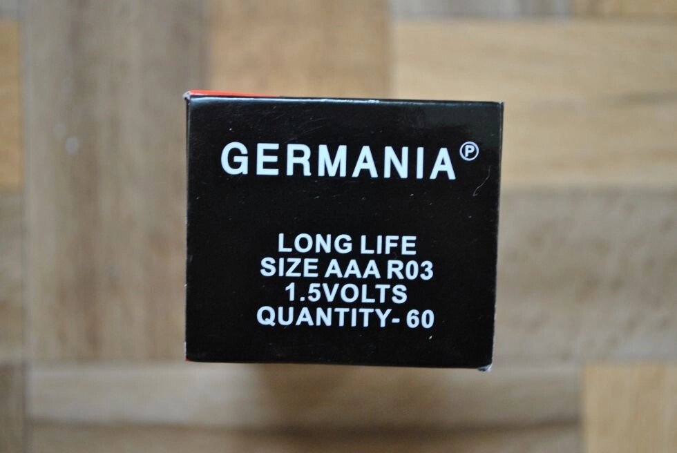 Батарейка AAA GERMANIA міні-пальчикова від компанії ПП "Макоша-ПАК" - фото 1
