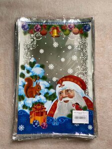 Пакет фольгованний новорічний 20*35 см 100 штук в Одеській області от компании ЧП "МАКОШ-ПАК"