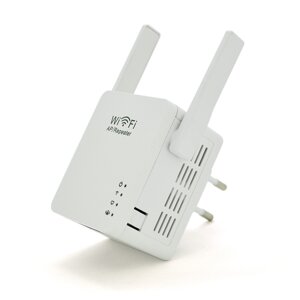 Підсилювач WiFi сигналу з 2-ма вбудованими антенами LV-WR05U, живлення 220V, 300Mbps, IEEE 802.11b / g / n, 2.4GHz, BOX