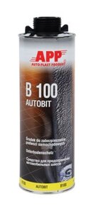 Антикорозійна бітумна мастика APP B100 Autobit 1л