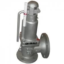 17с28нж Клапан запобіжний пружинний із вузлом ручного запалення фланцовий Ø 50 - 80