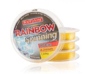 Волосінь BratFishing Rainbow Spinning 100м 0,36мм