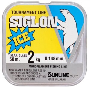 Волосінь Sunline Siglon Ice 50м # 1.0 / 0.165мм 3кг
