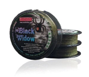 Шнур BratFishing Black Widow Green 125м 0,17мм