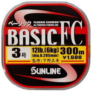 Флюорокарбон Sunline Basic FC 225м # 4 / 0.33мм 16LB