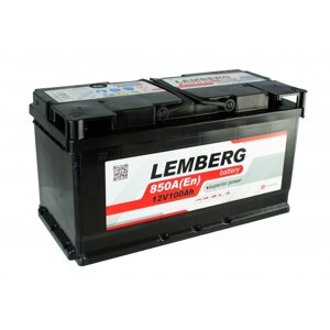 Автомобільний акумулятор LEMBERG 6ст-100 R+