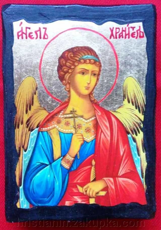 Ікона "Ангел Хранитель" 7х10 від компанії ІНТЕРНЕТ МАГАЗИН "ХРИСТИЯНИН" церковне начиння - фото 1