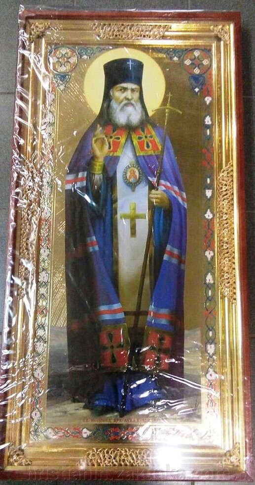 Ікона храмова "Лука Кримський", 56х114 від компанії ІНТЕРНЕТ МАГАЗИН "ХРИСТИЯНИН" церковне начиння - фото 1