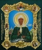 Ікона конгрев зелений 15х18, "Матрона" від компанії ІНТЕРНЕТ МАГАЗИН "ХРИСТИЯНИН" церковне начиння - фото 1