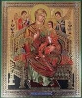 Ікона поліграфічна "Всецариця" від компанії ІНТЕРНЕТ МАГАЗИН "ХРИСТИЯНИН" церковне начиння - фото 1