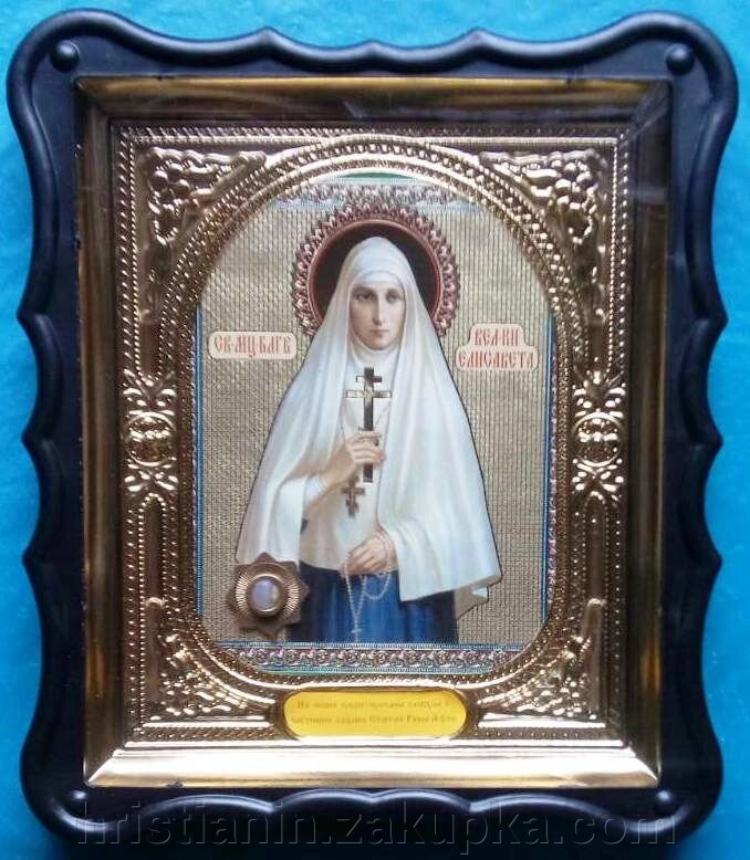 Ікона в пластиковому фігурному кіоті з ладаном, "Єлисавета" від компанії ІНТЕРНЕТ МАГАЗИН "ХРИСТИЯНИН" церковне начиння - фото 1