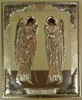 Ікона "Михаїл і Гавриїл" конгрев Софрон, 10х12