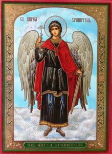 Ікона ламінована "Ангел Хранитель", подвійне тиснення