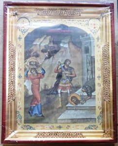 Ікона Храмова "Усікновення глави Іоанна Хрестителя", 60х80